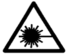 Allgemeines Laserwarnschild